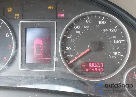 2007 Audi A4 2.0T из США, поврежденный, VIN WAUAF78EX7A073759